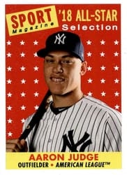 2019 Topps Archives Base Set Aaron Judge #301 card