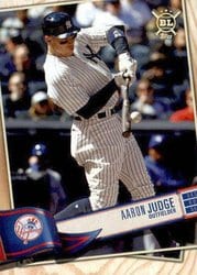2019 Topps Big League Base Set Aaron Judge #32 card