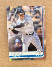 2019 Topps Chrome Aaron Judge #100 card