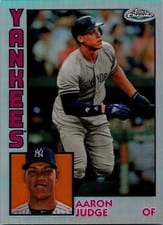 2019 Topps Chrome 1984 Baseball Aaron Judge #84TC-1 card