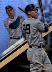 2019 Topps Gold Label Base Set Aaron Judge #44 card