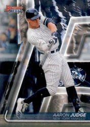 2020 Bowman's Best Base Set Aaron Judge #61 card
