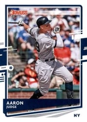2020 Donruss Base Set Aaron Judge #111b card