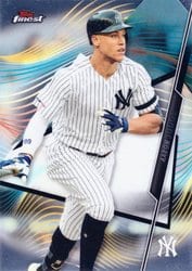 2020 Finest Base Set Aaron Judge #83 card
