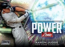 2020 Stadium Club Chrome Power Zone Aaron Judge #PZ-14 card