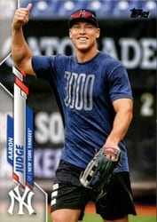 2020 Topps Base Set Aaron Judge #7b card