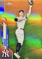 2020 Topps Chrome Base Set Aaron Judge #50b card