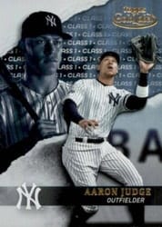2020 Topps Gold Label Base Set Aaron Judge #62 card