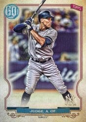2020 Topps Gypsy Queen Base Set Aaron Judge #50 card