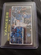 2020 Topps Heritage Aaron Judge #395 card