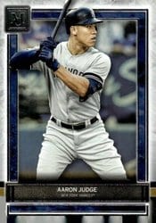 2020 Topps Museum Collection Base Set Aaron Judge #12 card