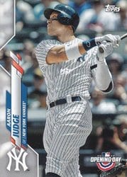 2020 Topps Opening Day Base Set Aaron Judge #31 card
