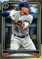 2020 Topps Tribute Base Set Aaron Judge #24 card