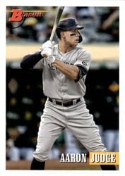 2021 Bowman Heritage Base Set Aaron Judge #93 card