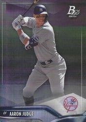 2021 Bowman Platinum Base Set Aaron Judge #85 card