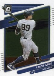 2021 Donruss Optic Base Set Aaron Judge #184 card