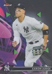 2021 Finest Base Set Aaron Judge #77 card
