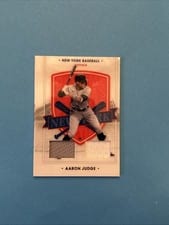 2021 Panini Chronicles America's Pastime Dual Swatches Aaron Judge #3 card