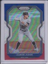 2021 Panini Prizm Aaron Judge Carolina Blue Prizm #212 card