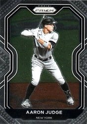 2021 Panini Prizm Base Set Aaron Judge #212 card