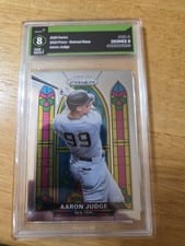 2021 Panini Prizm Stained Glass Aaron Judge #SG-5 card