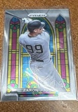 2021 Panini Prizm Stained Glass Aaron Judge #SG-5 card
