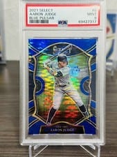 2021 Panini Select Aaron Judge Blue Pulsar #6 card