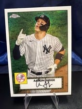 Aaron Judge 2021 Topps 1952 Redux card