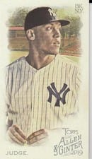 2021 Topps Allen & Ginter Aaron Judge #351 card