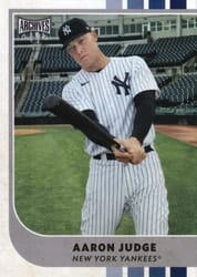 2021 Topps Archives Snapshots Base Set Aaron Judge #50 card