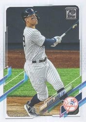 2021 Topps Base Set Aaron Judge #99 card