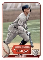 2021 Topps Big League Souvenirs Aaron Judge #SO-1 card