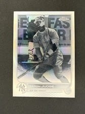 2021 Topps Chrome Aaron Judge Negative Refractor #99 card