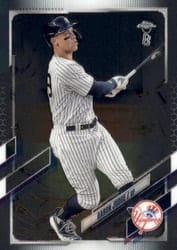 2021 Topps Chrome Ben Baller Edition Base Set Aaron Judge #99 card