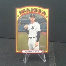 2021 Topps Heritage 1972 Die-Cuts Aaron Judge #72DC-23