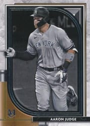 2021 Topps Museum Collection Base Set Aaron Judge #82 card