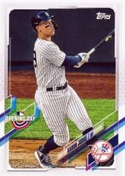 2021 Topps Opening Day Base Set Aaron Judge #99 card