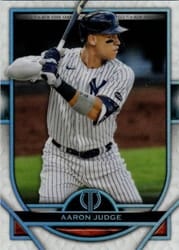 2021 Topps Tribute Base Set Aaron Judge #32 card