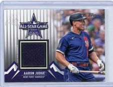 2021 Topps Update All-Star Stitches Aaron Judge #ASSC-AJ card