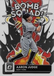 2022 Donruss Optic Bomb Squad Aaron Judge #BS-6 card