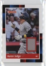 2022 Donruss Retro 1988 Materials Aaron Judge #R88M-AJ card