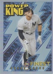 2022 Finest Flashbacks Power Kings Aaron Judge #PK-13 card