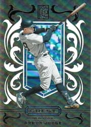 2022 Panini Capstone Crest Aaron Judge #C-9 card