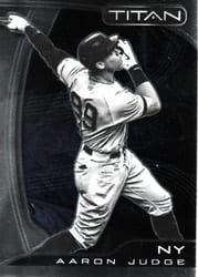 2022 Panini Chronicles Titan Aaron Judge #22 card