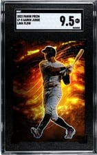 2022 Panini Prizm Lava Flow Aaron Judge #LF-5 card