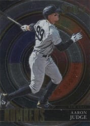 2022 Panini Select Numbers Aaron Judge #SN2 card