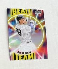 2022 Stadium Club Chrome Beam Team Aaron Judge #BT-12 card
