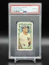 2022 Topps Allen & Ginter Aaron Judge Mini No Number card