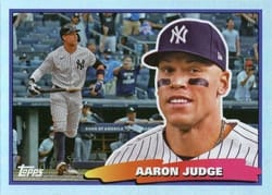 2022 Topps Archives 1988 Topps Big Foil Aaron Judge #88BF-35 card
