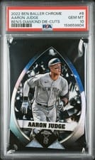 2022 Topps Chrome Ben Baller Edition Ben's Diamond Die-Cuts Aaron Judge #BBDC-6